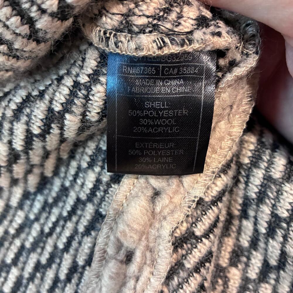 BB Dakota Chunky Knit Cocoon Cardigan Sweater Sz Small - Picture 4 of 7